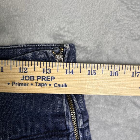 Spanx The Signature Straight Jeans Womens 29 Pull On Side Zip Comfort Staple - Picture 6 of 11